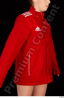 Ruby dressed red sports jacket upper body 0008.jpg